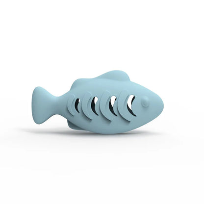 Octopus Cat Chew Toy – Silicone Treat Feeder & Teether