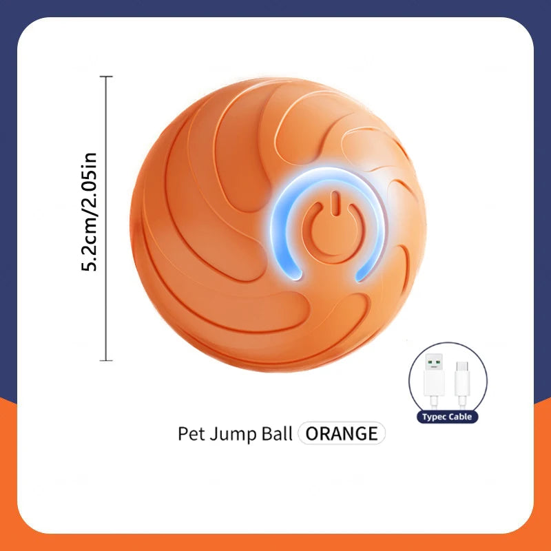 Smart Dog Toy Ball – Automatic Interactive USB Rechargeable