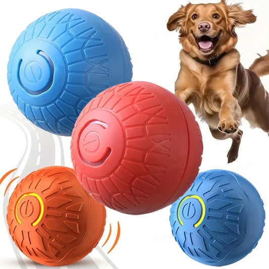 Smart Dog Toy Ball – Automatic Interactive USB Rechargeable