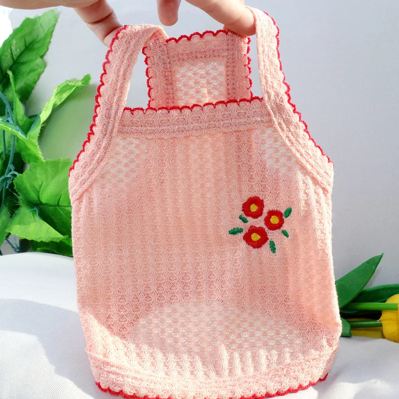 Summer Thin Strap Pet Clothing – Small Dogs & Cats