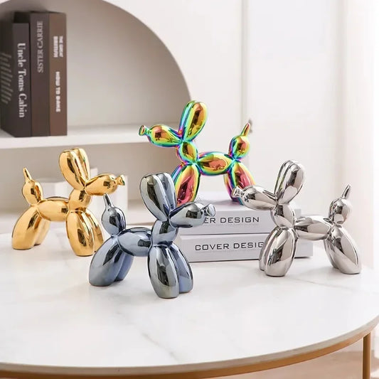 Mini Ceramic Balloon Dog Sculpture