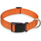 Reflective Dog Collar – Adjustable Nylon Pet Strap