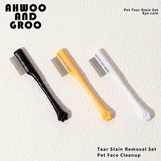 Pet Facial & Hair Cleaning Comb Set