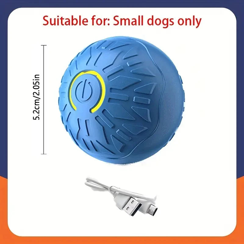 Smart Dog Toy Ball – Automatic Interactive USB Rechargeable