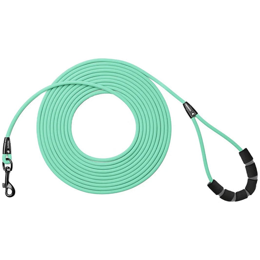 Waterproof Long Dog Leash – PVC Training & Recall Lead