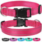 Reflective Dog Collar – Adjustable Nylon Pet Strap