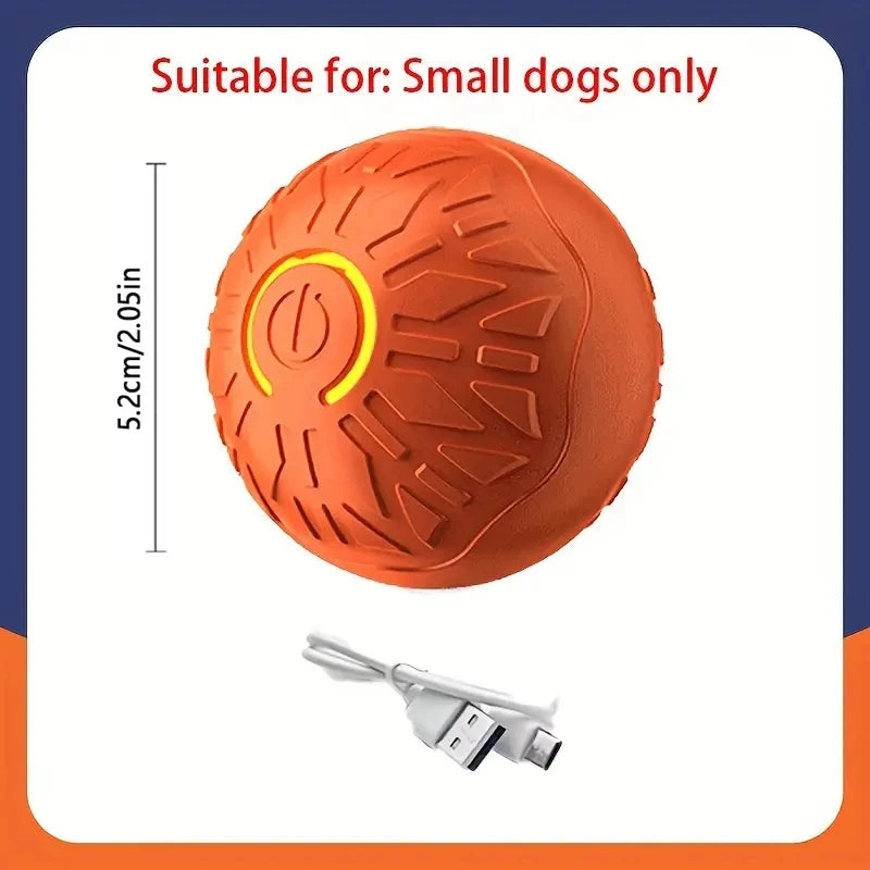 Smart Dog Toy Ball – Automatic Interactive USB Rechargeable