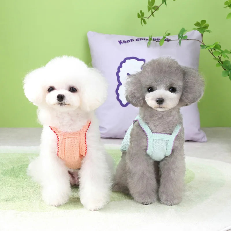 Summer Thin Strap Pet Clothing – Small Dogs & Cats