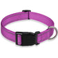 Reflective Dog Collar – Adjustable Nylon Pet Strap